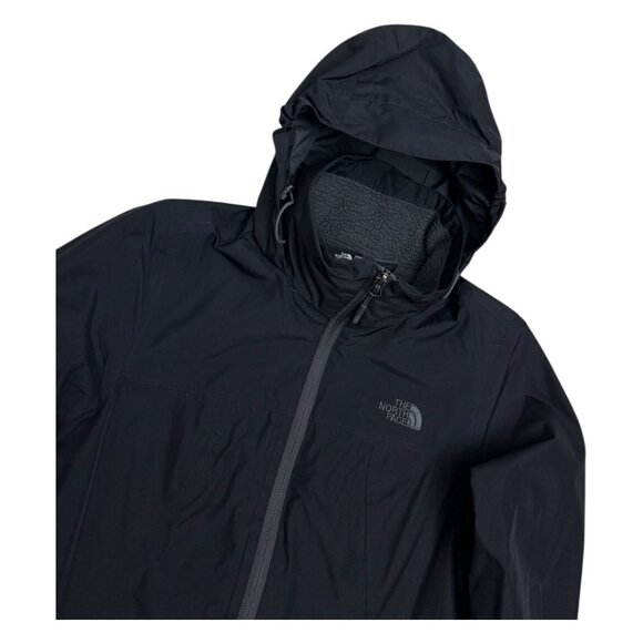 THE NORTH FACE DryVent Black Water Resistant Windbreaker Fleece Jacket Womens XS - Picture 2 of 8